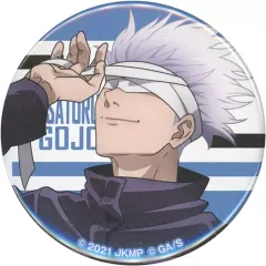 【中古】バッジ・ピンズ 五条悟(等身) 缶バッジ 「楽天コレクション×劇場版 呪術廻戦 0 ～楽天コレクション編～」 D-5賞