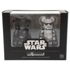 MEDICOM TOY (メディコムトイ) ×STAR WARS BE@RBRICK 100% DARTH VADER & STORMTROOPER スターウォーズ ベアブリック ダースべーダーアンドストームトルーパー 人形 フィギュアのサムネイル