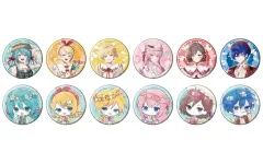 【新品】バッジ・ビンズ 【BOX】ピアプロキャラクターズ ホログラム缶バッジ(57mm) 02.ピクニックver.