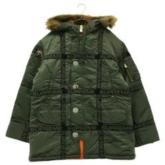 2024年最新】シュプリーム supreme logo tape n－3b parka ジャケット