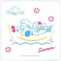 [중고] 코스터 커비 & 와돌디 KC SUMMER 백운석 흡수 코스터 바나나 보트에서 한눈에 보이는 [별의 커비 커비 카페 Summer 2021]