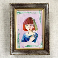 油彩流れ星SMサイズ贄田越郎画