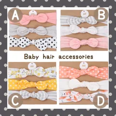 ベビー ヘアバンド リボン 赤ちゃん キッズ 3本 セット セット売り かわいい