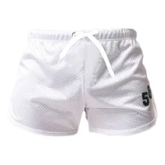 ショートパンツ トレーニングパンツ メンズ メッシュ生地 涼しい 通気性 トレパン ジム フィットネス ランニング スポーツウェア 短パン b5001