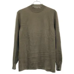 ADAM ET ROPE アダムエロペ MADE IN YAMAGATA ウールカシミヤモックネックニットセーター GMM-19100-B ブラウン Mのサムネイル