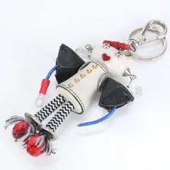 PRADA プラダ ロボット キーホルダー　キーチャーム サフィアーノレザー 大人気ギフト PRADA◇サフィアーノレザー ロボットキーホルダー
