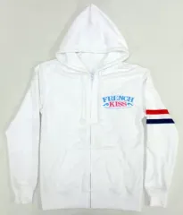 【中古】アウターウェア(女性アイドル) フレンチ・キス パーカー ホワイト Mサイズ 「French Kiss Live ～LAST KISS～」