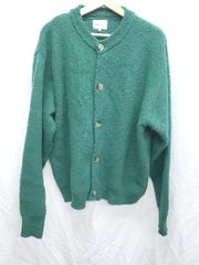 ◇ ⊇ EMMA CLOTHES 엠마 클로즈 긴팔 니트 가디건 사이즈 L 그린 남성 P [1409090004858]