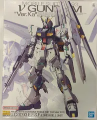 【ジャンク】組立済MG1/100νガンダム〔Ver.Ka〕DFF拡張ユニット付き ジャンク】組立済MG1/100νガンダム〔Ver.Ka〕DFF拡張ユニット付き