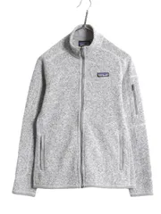 【お得なクーポン配布中!】 17年製 パタゴニア ベターセーター ジャケット レディース S / Patagonia アウトドア フリース フルジップ ブルゾン ニット ハイネック 灰