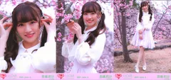 =LOVE 2021年6月ランダム生写真 音嶋莉沙 2021.June-Ⅱ 「桜の咲く音がした」歌唱衣装B② 3種コンプ