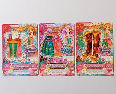 アイカツ! ルビーブロッサムコーデ 3枚セット - メルカリ