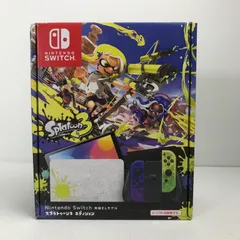 Nintendo Switch　有機EL本体　ジャンク品 任天堂 Nintendo Switch 本体 (有機ELモデル) Joy-Con(L)ネオン