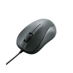 エレコム 法人向けマウス／USB光学式有線マウス／3ボタン／Sサイズ／EU RoHS指令準拠／ブラック M-K5URBK／RS