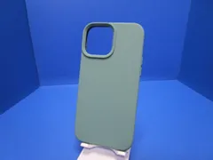 OTOFLY iPhone 13 Pro Max  ケース ミッドナイトグリーン色 ソフト タッチ シリコンケース  薄型 超軽量 指紋防止 全面保護 耐衝撃カバー  画面レンズ保護 6.7インチ カラー ミッドナイトグリーン