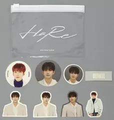 【中古】シール・ステッカー ウォヌ フレークシールセット 「SEVENTEEN 2021 JAPAN SPECIAL FANMEETING ’HARE’」 第2弾グッズ
