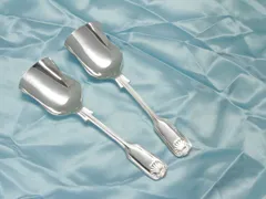 シェフィールド製シェル型デザートスプーン6本ケース付き中古ステンレスクロムメッキ イギリス シェフィールド シルバーメッキ デザートスプーン