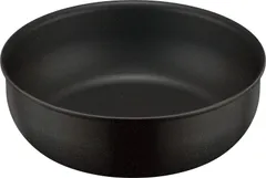 人気商品サーモス デュラブルシリーズ 取っ手のとれる炒め鍋 24cm ブラック IH対応 KVA-024D BK