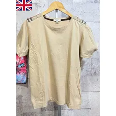 英国製 BURBERRY LONDON Tシャツ S メンズ バーバリーロンドン ノバチェック イギリス製 UK