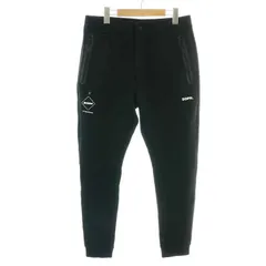 エフシーレアルブリストル F.C.Real Bristol FCRB SOPH. スウェットトレーニングパンツ SWEAT TRAINING PANTS ジョガーパンツ ジップフライ ロゴプリント M 黒 ブラック FCRB-210023 /NW33のサムネイル