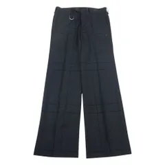 ROEN ロエン 68133002 スカルボタン ラインストーンDカン ラメ チェック スラックス パンツ ブラック系 28【中古】のサムネイル