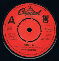 英7” Eddie Henderson Prance On CL16015 Capitol Records, Tower /00080