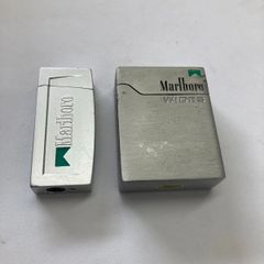 マルボロ　ガスライター　携帯灰皿おまけ