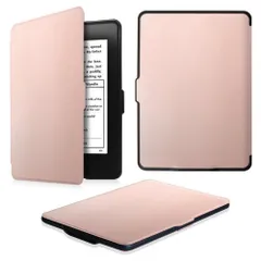 【特価商品】for Kindle Paperwhite ケース 超薄 軽量 保護カバー オートスリープ機能付き Fintie (第5 / 6 / 7世代、マンガモデル専用) (第10世代 2018に適応できない) (ローズゴールド)