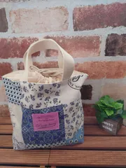 巾着型トートバッグ