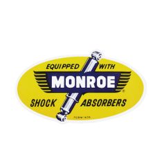 ステッカー #101 MONROE モンロー モーターサイクル系 アメリカン雑貨 レーシング雑貨