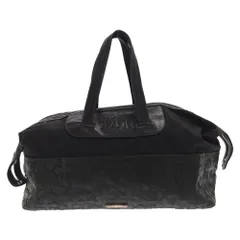 CHROME HEARTS (クロムハーツ) セメタリークロスパッチ ボストンバック ブラックのサムネイル