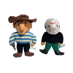 ヴィンテージ 当時物 FRIDAY THE 13TH エルム街の悪夢 13日の金曜日 フレディ ジェイソン ぬいぐるみ セット