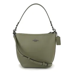 新品 コーチ COACH ハンドバッグ CITY BUCKET BAG ミリタリーグリーン