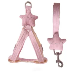 ☆ Cタイプ×ピンク ☆ Sサイズ ☆ ハーネス pmyhnes01 犬 リード ハーネス 胴輪 ペット かわいい ソフト 簡単装着 散歩 お出かけ 犬用 猫用 イヌ いぬ 猫 ねこ ネコ リボン 水玉 おしゃれ 可愛い