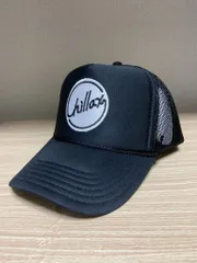 CHILLAX チラックス　サークル　黒白　ブラック　ワッペン　メッシュキャップ　　otto スナップバック　ユニセックス　サーフ　ストリート　ユニセックス　ロンハーマン　ムラスポ　ニューエラ　CHILL RELAXのサムネイル