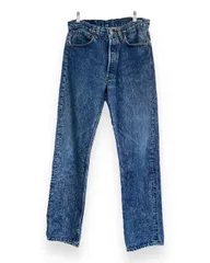 極美品 90s リーバイス 赤文字17501 USA製 ナイロンフットボタン 7 Levi's Lady's リーバイス 米国製 レディース 17501 ボタン
