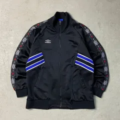 00年代 UMBRO アンブロ トラックジャケット ジャージ 袖ロゴ メンズL 【SS2506】