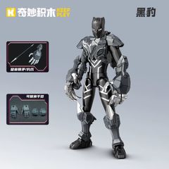 16cm 海外限定 KEEPPLEY マーベル アベンジャーズ ブラックパンサー アクションフィギュア プラモデル 公式正規品 ヒーロー アメコミ 可動 海外 限定 公式 正規品 プラモ フィギュア 黒 豹 ワカンダ