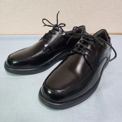 革靴 黒 25cm CLAIRE GEAR 男性 警察官用 短靴 紐靴 外回り ビジネス