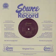 10インチ1枚 / Original Love / Rainbow Race / A00608057