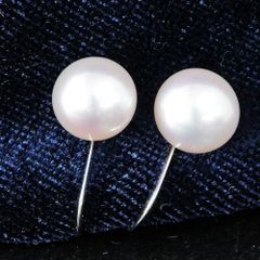 7.3mm UP アコヤパール K14 wg イヤリング 鑑別書付き