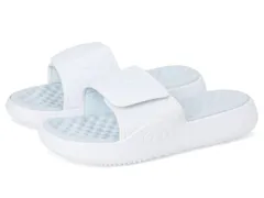 【送料無料】 アンダーアーマー レディース サンダル シューズ Ignite Pro 8 White/Halo Gray