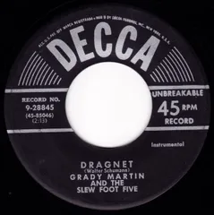 米7” Grady Martin & The Slew Foot F Dragnet 928845 Decca /00080のサムネイル