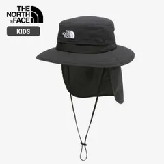 ザ・ノース・フェイス ハット キッズ THE NORTH FACE NNJ02410 K TNF BEFREE S HAT TNFビーフリーシールドハット 紫外線カット UVカット キャンプ アウトドア 公園 子供 帽子 日除け (240926)