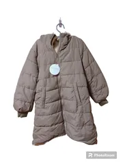 earth music&ecology リバーシブル中綿ボアコート(ロング)