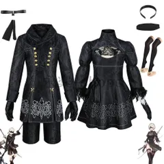 【れん】コスプレ ニーアオートマタ 9S【桜の恋製】 ニーアオートマタ 9S(同人和装) - コスプレイヤーズアーカイブ