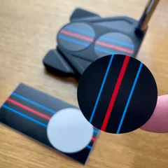 【2ball】3ライン ターゲット シール《予備オマケシール付》