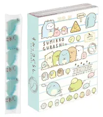 【中古】ノート・メモ帳 とかげとおかあさんテーマ(集合) パタ2パタメモ(ミニ消しゴム付) 「すみっコぐらし」