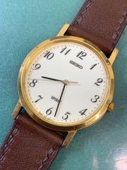 SEIKO tank AVENUE 7N01 ラウンド ゴールド 稼働品 - メルカリ