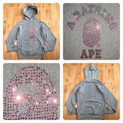 A BATHING APE BAPE エイプ Mサイズ ラメカレッジロゴパーカー eDKcjVrG5p8diAnv3mKYWi.jpg@jpg